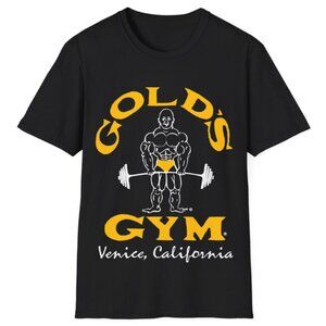 Golds Gym Venice California Logo Fitness Training T Shirt 78